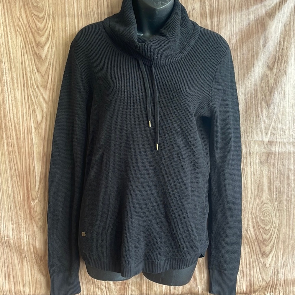 NWT Turtle neck black sweater by Ralph Lauren! Warm and cozy size M.